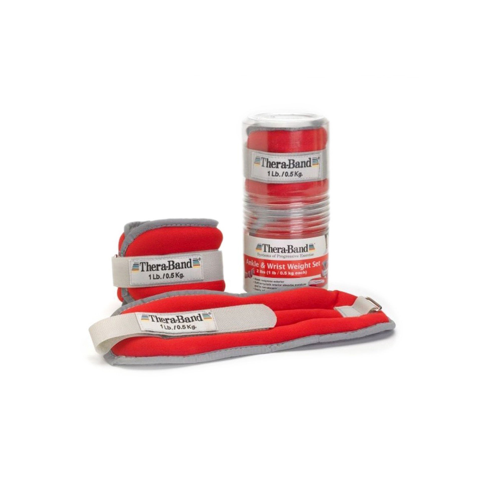 TheraBand Gewichtsmanschetten 2er Sand Klett Hand Fuß