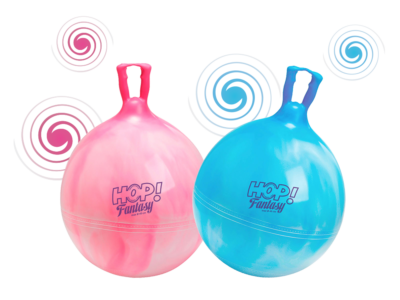 Pezzi Toys Hop Hüpfball mit Griff Kinder