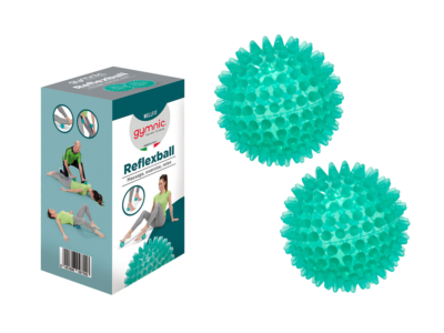 PEZZI Reflexball Set Massageball 2er Myofaszial