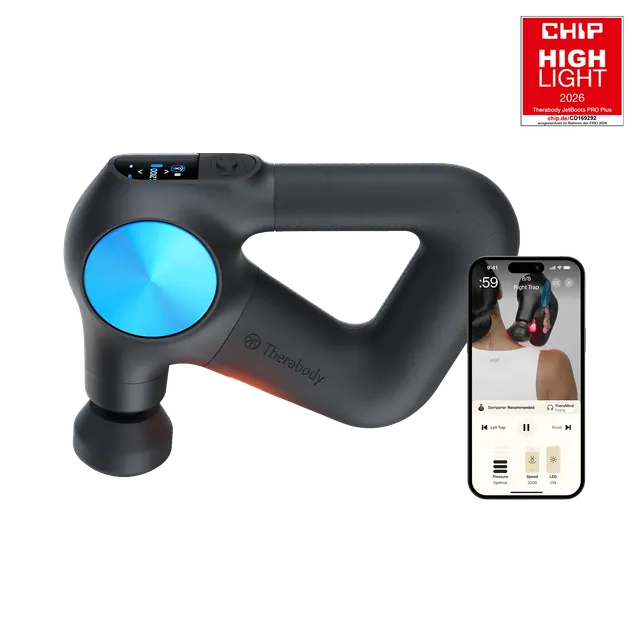 Therabody Theragun PRO Plus Massagepistole 7 Aufsätze