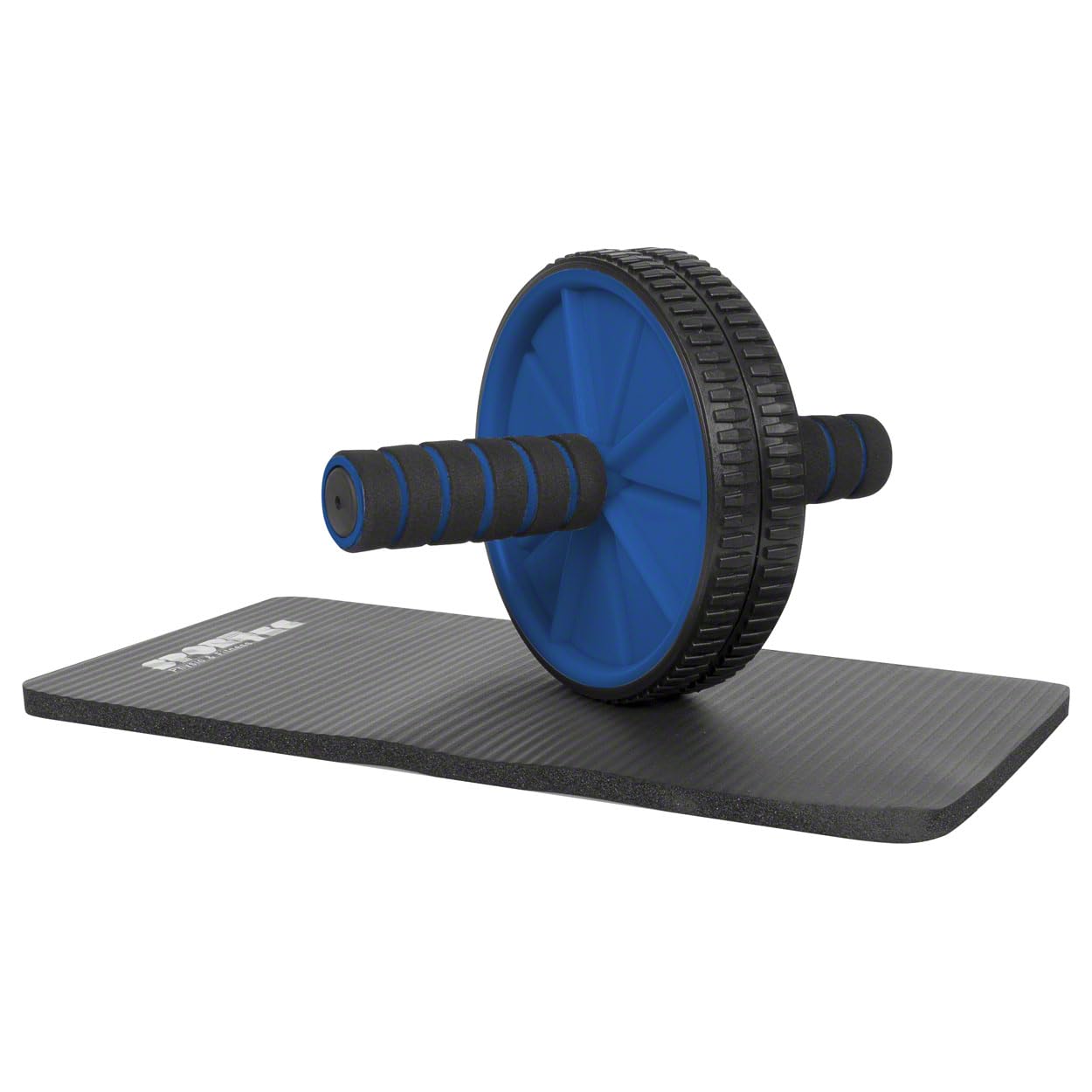 Sport-Tec Bauchtrainer Ab Wheel Roller mit Kniematte