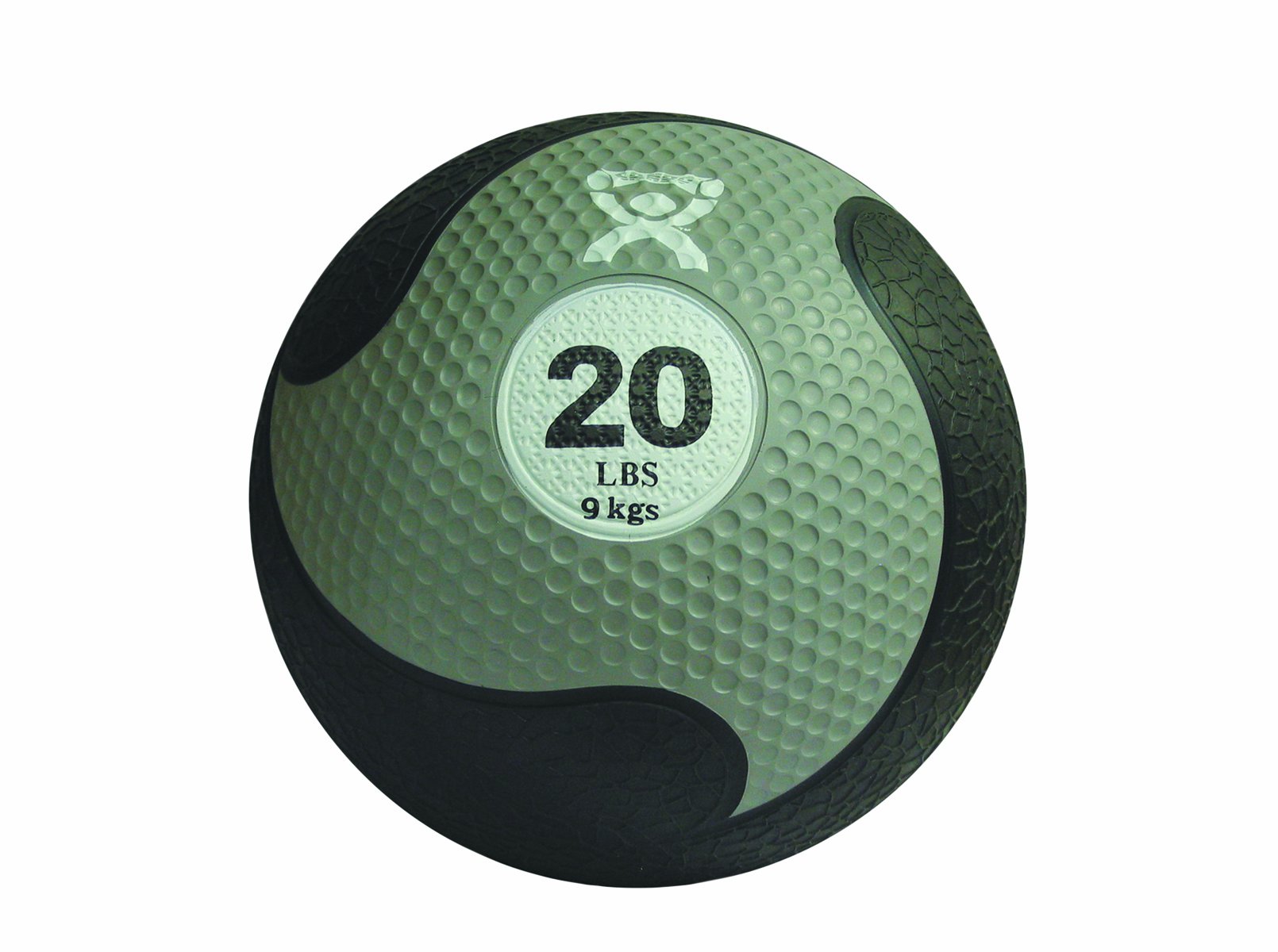 CanDo weight series Medizinball Gummi 0,45 kg beige