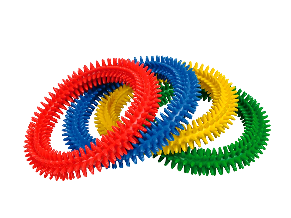 PEZZI Wellfit Aku Ring Massagering sensorisch mit Noppen