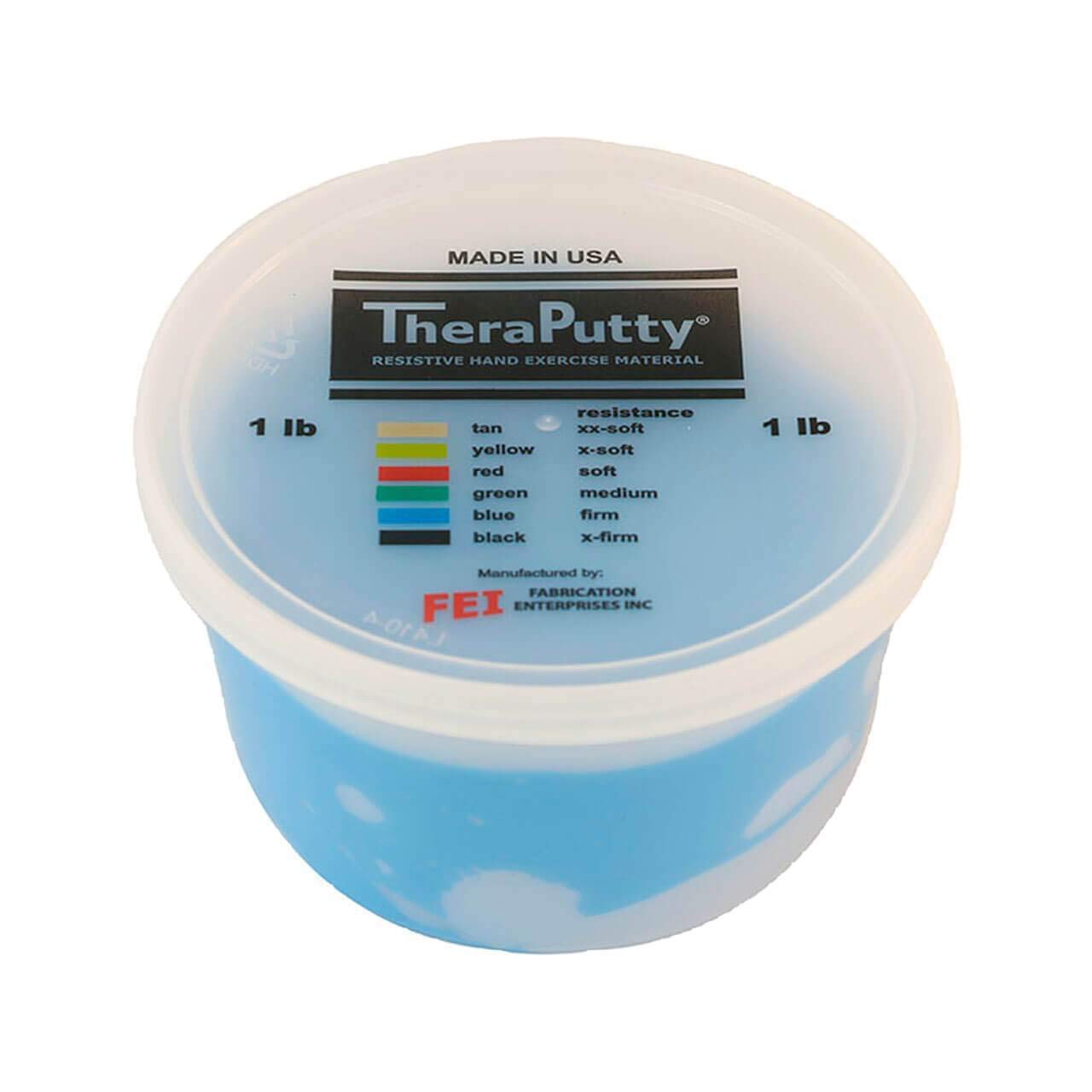 CanDo Theraputty Therapieknete 450 g blau schwer