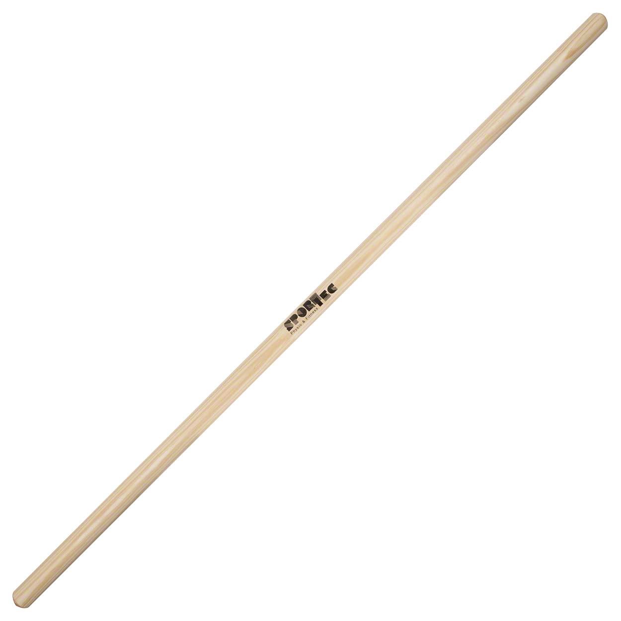 Sport-Tec Turnstab Gymnastikstab Holz 80 cm natur lackiert