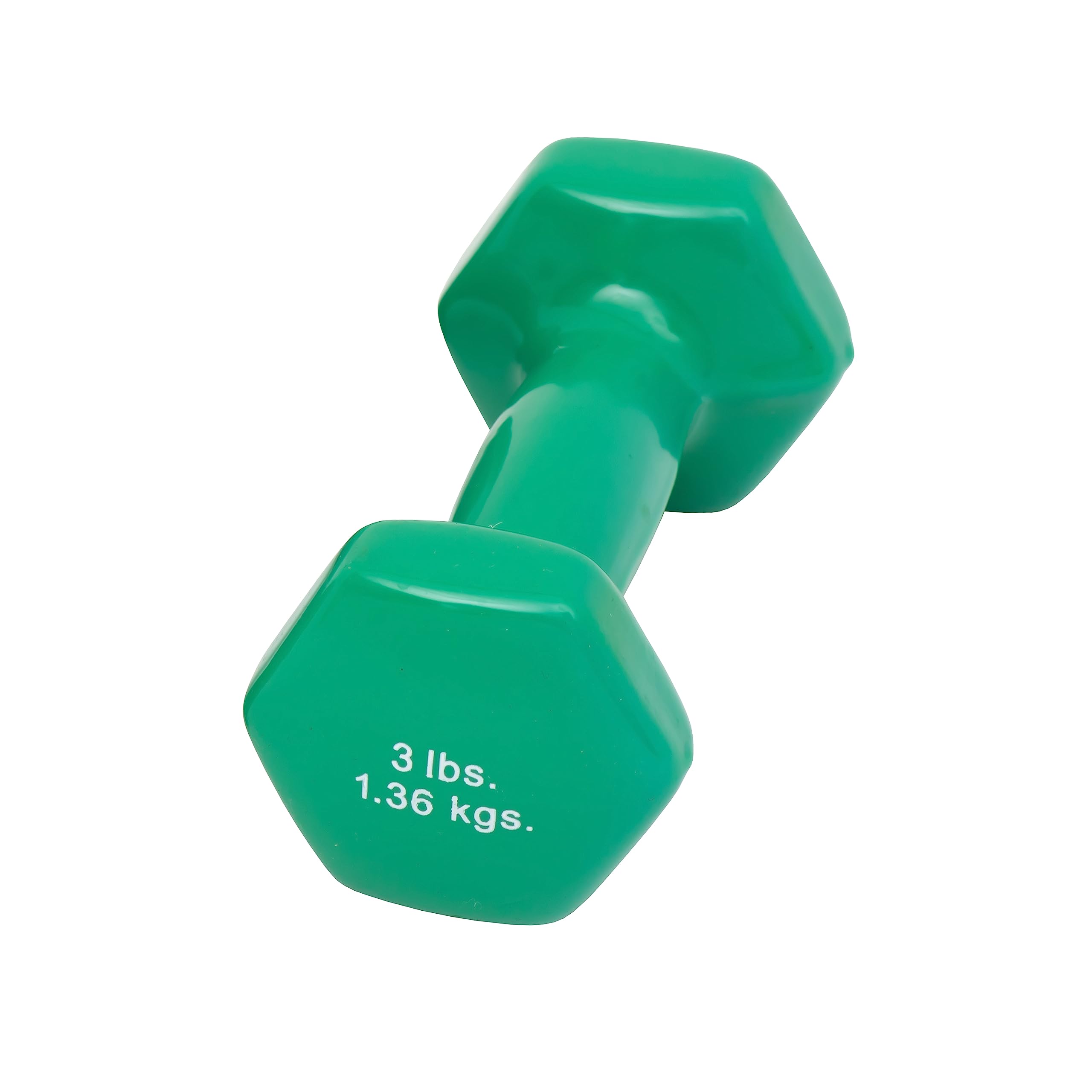 CanDo Vinyl Hantel 1,36 kg grün Gusseisen