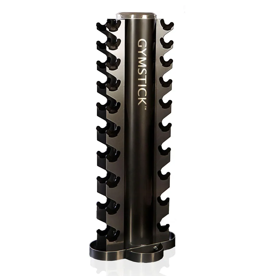 Gymstick Turm Ständer für Chrom-Hanteln 1-10 kg Stahl