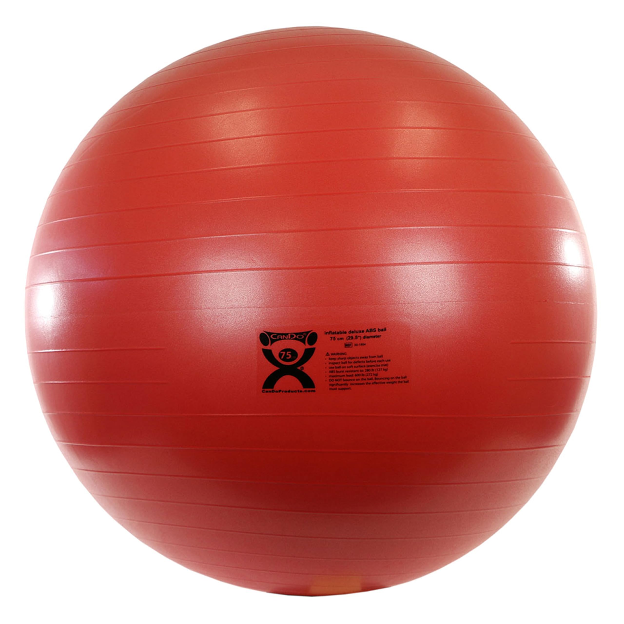 CanDo Gymnastikball Sitzball 55 cm orange Anti-Burst