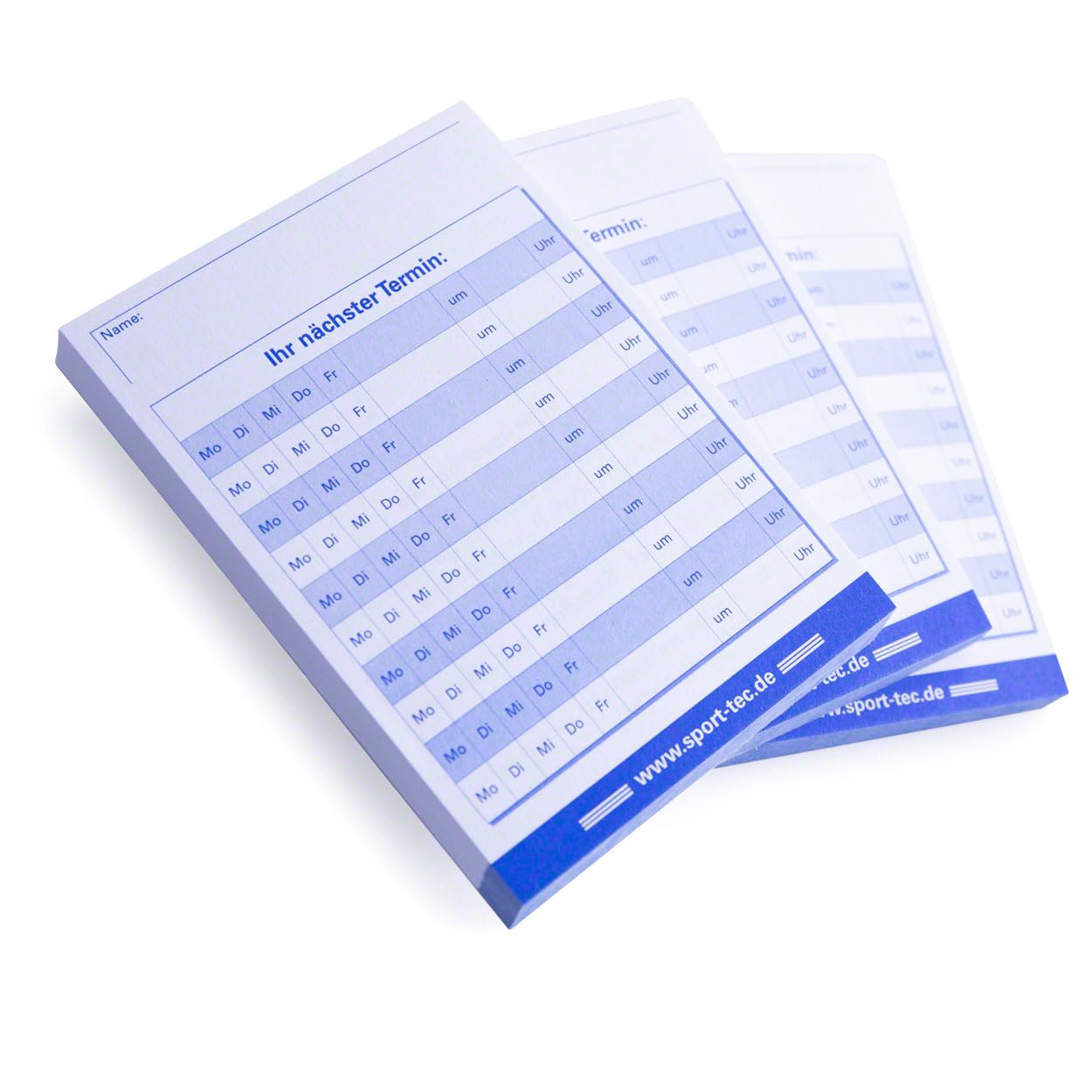 Sport-Tec Praxiseinrichtung Terminzettelblock A7 10x75 Blatt