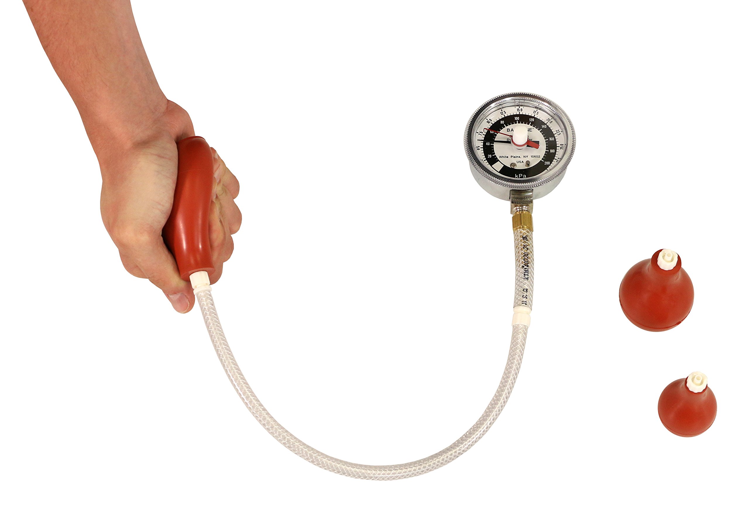Baseline Blasebalg-Dynamometer Kombo Quetschmessgerät PSI