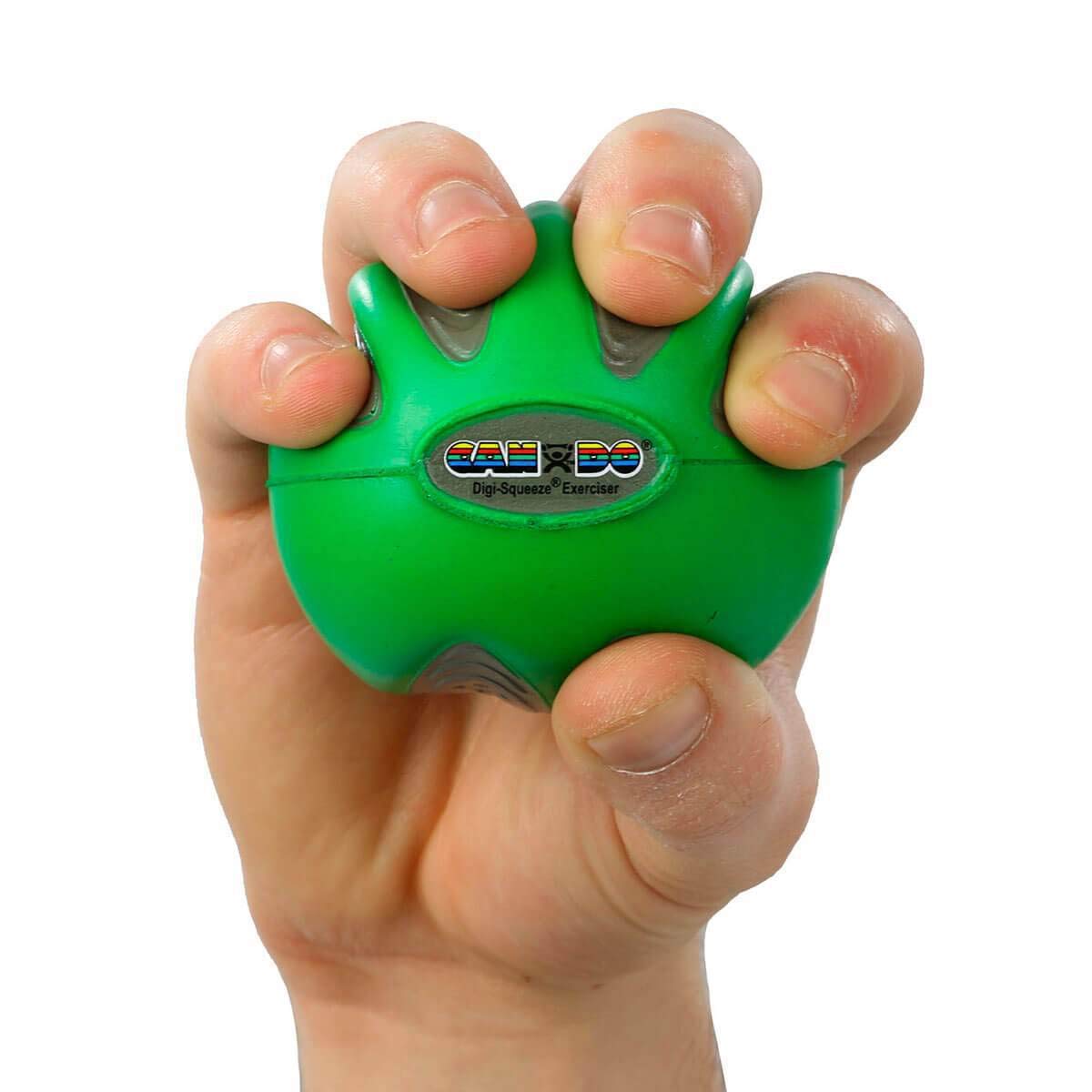 CanDo Digi-Squeeze Handtrainer gelb x-leicht Feinmotorik