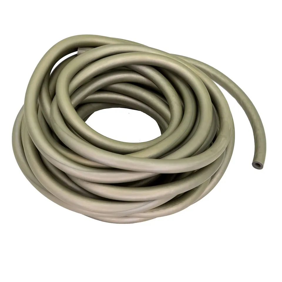 CanDo exercise tubing Fitnesstube 7,6 m silber XX-schwer