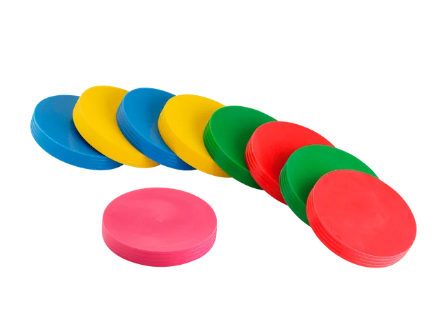 PEZZI Disc'o'Bocce Wurfscheiben Boccia-Set 9-tlg. Kinder