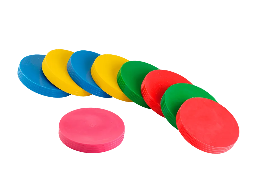 PEZZI Disc'o'Bocce Wurfscheiben Boccia-Set 9-tlg. Kinder