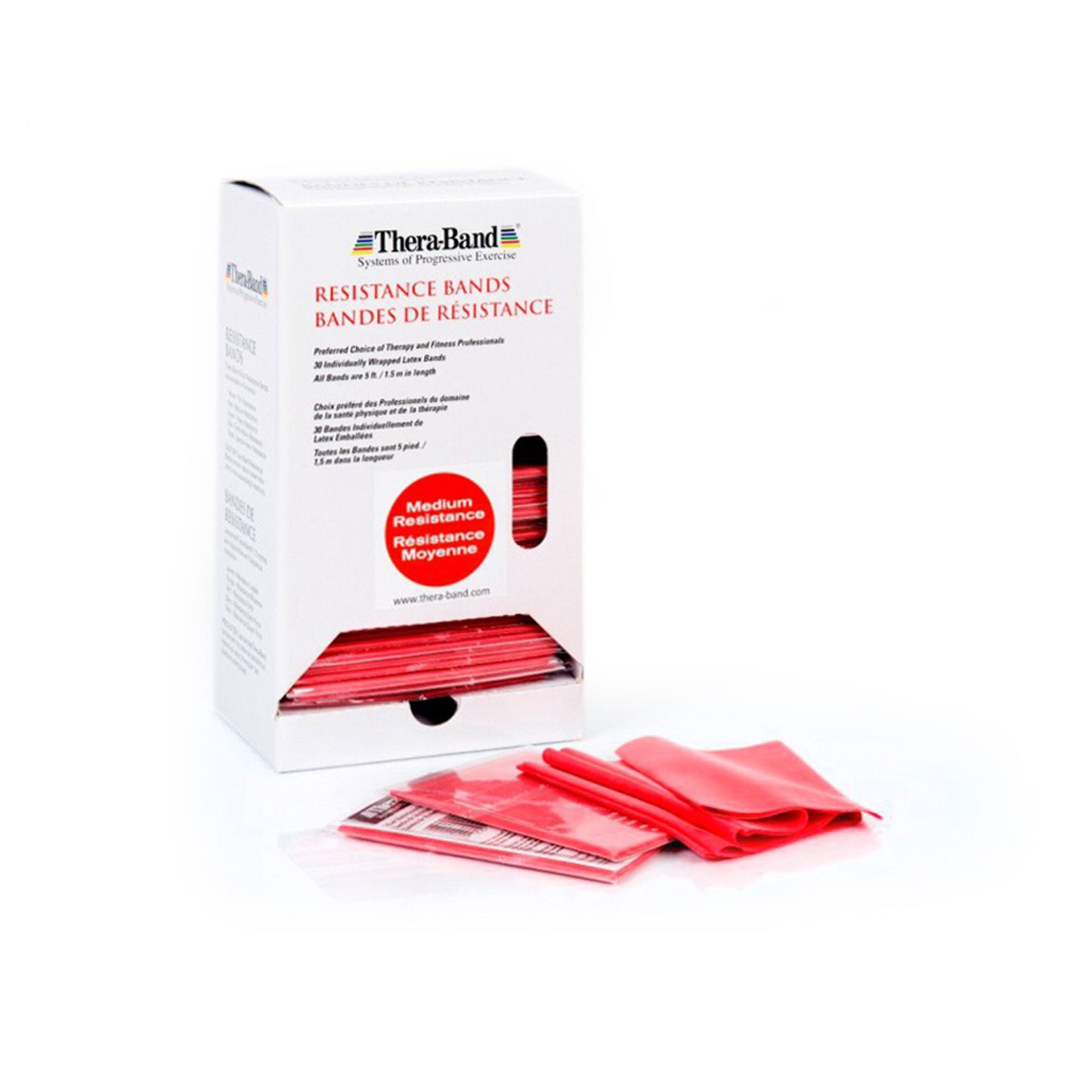 Artzt TheraBand Dispenser Fitnessbänder 30x1,5m Naturlatex