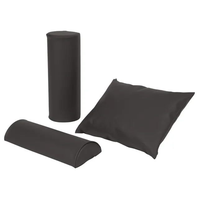 Sport-Tec Lagerungs-Set 3-tlg Rolle Halbrolle Kissen 40cm