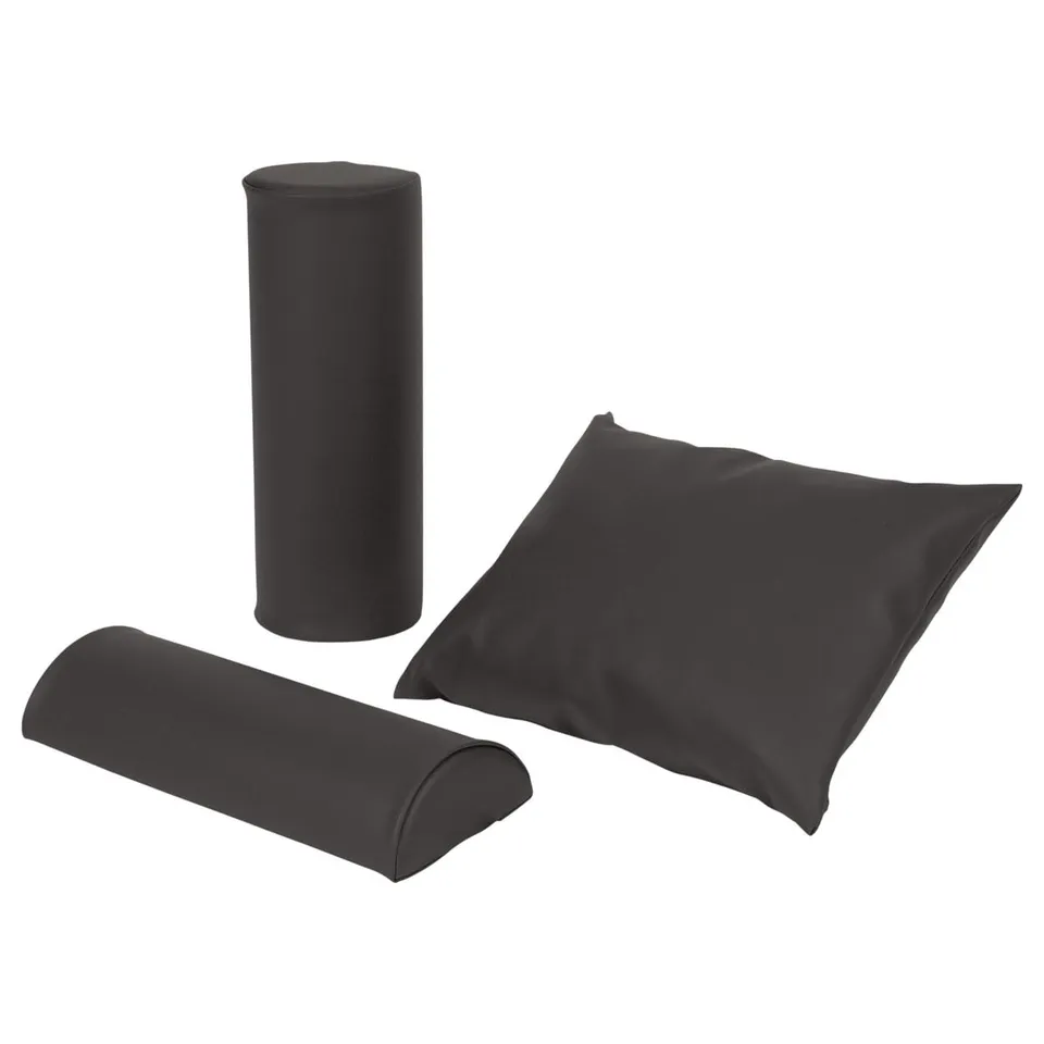Sport-Tec Lagerungs-Set 3-tlg Rolle Halbrolle Kissen 40cm
