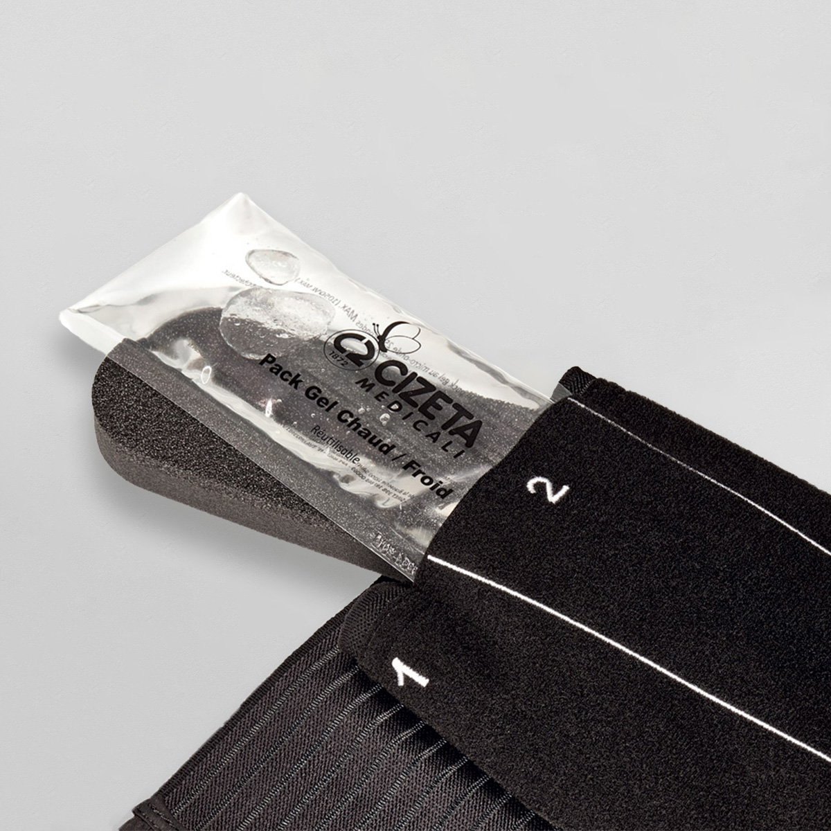 Veinalgic Oberschenkel Kompressionsbandage verstellbar