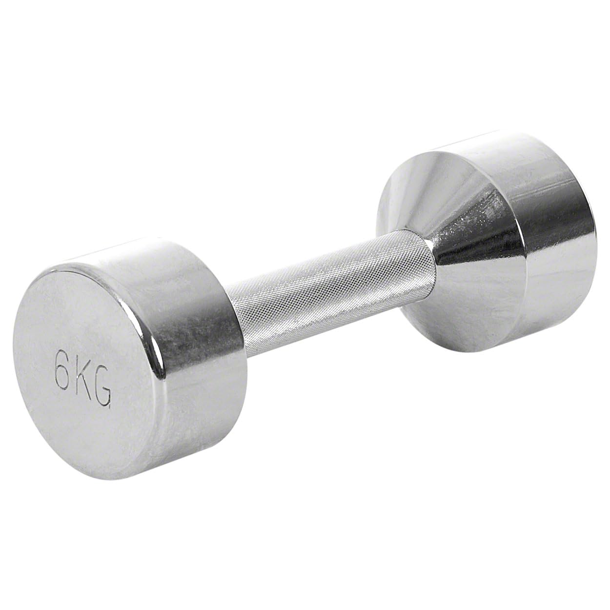 Sport-Tec Chromhantel 6 kg Kurzhantel verchromt
