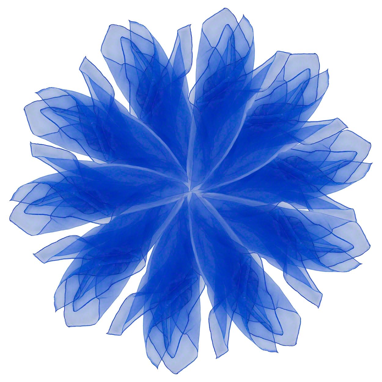 Sport-Tec Jongliertuch Chiffontuch 65x60cm Blau
