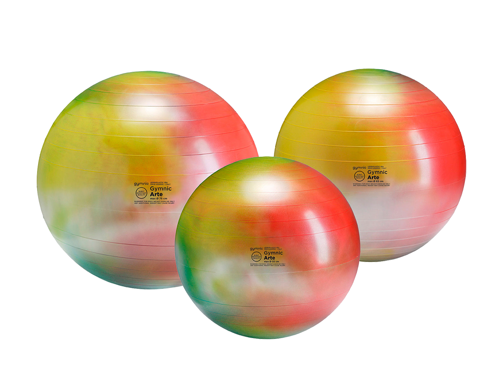 PEZZI Gymnic Arte Gymnastikball mehrfarbig Sitzball