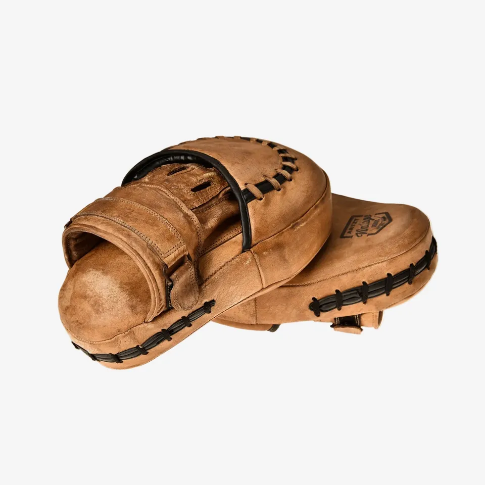 ARTZT Vintage Pads Focus Mitts Leder 2 Stück Boxen