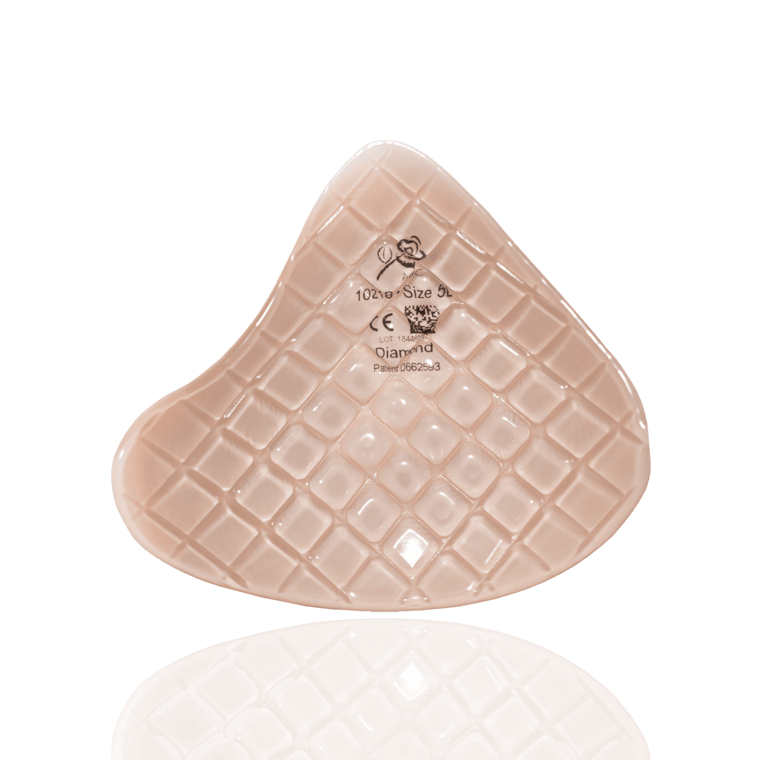 ABC Diamond Diamond Asymmetric Brustprothese rechts 1 Stück Ausgleich