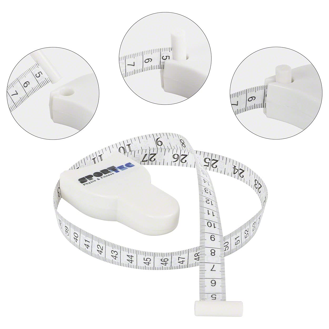 Sport-Tec Praxiseinrichtung Umfang-Maßband 150cm Automatik