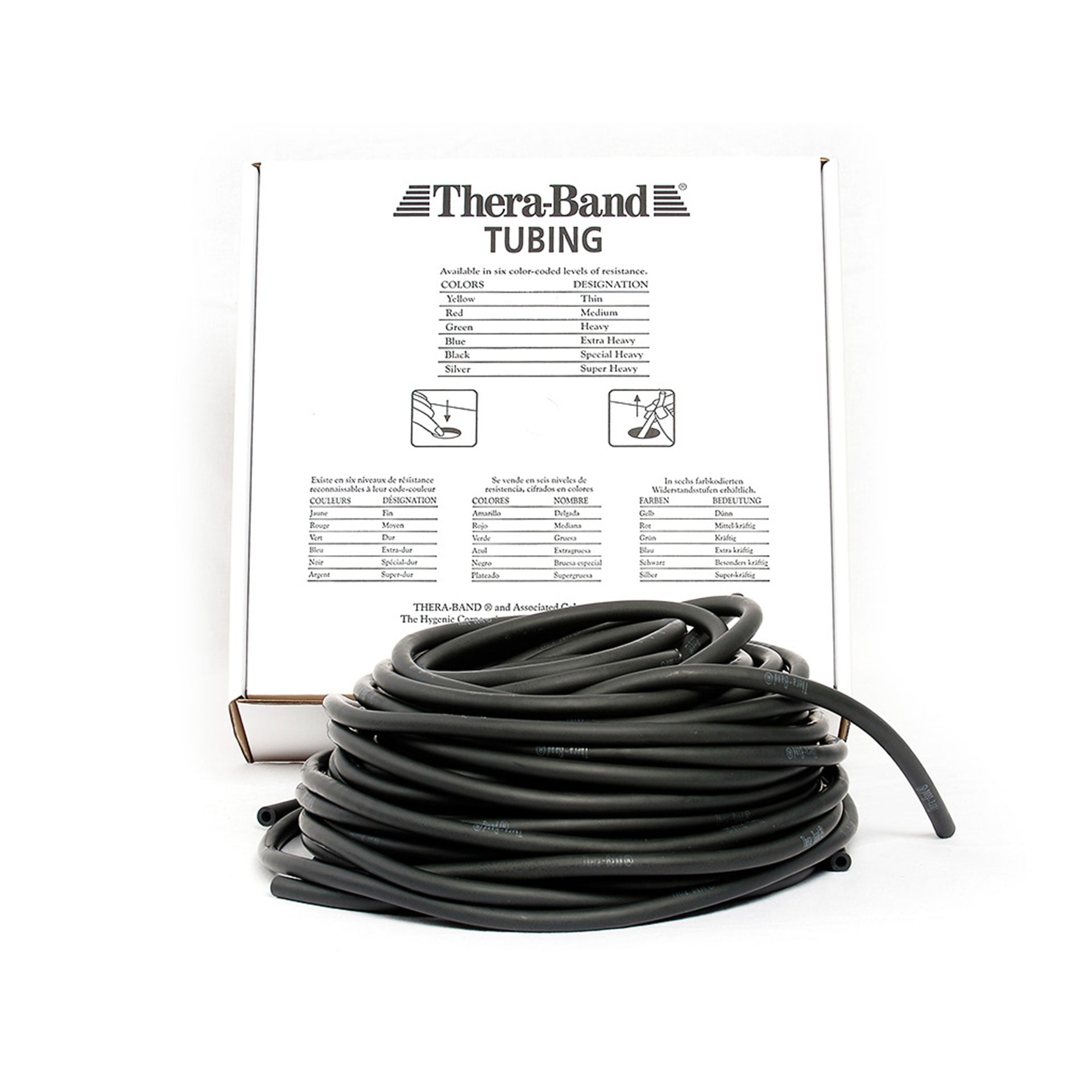 TheraBand Tubing Rolle 30,5m Naturlatex Beige