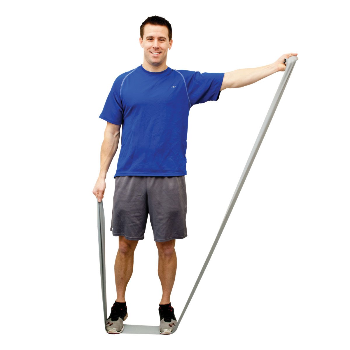 CanDo exercise Go-Band Trainingsband 45m blau schwer Widerstand