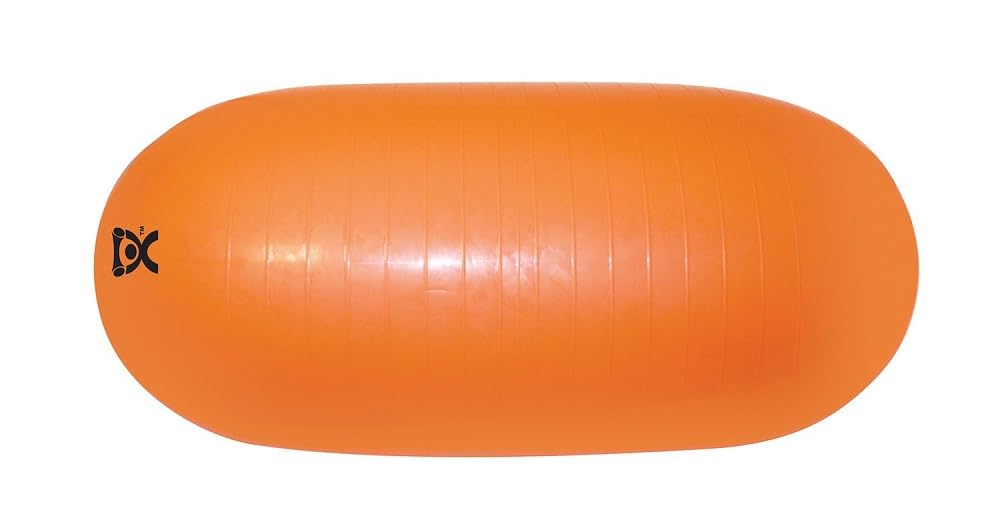 CanDo Aufblasbare Rolle Therapierolle 50x100 cm orange