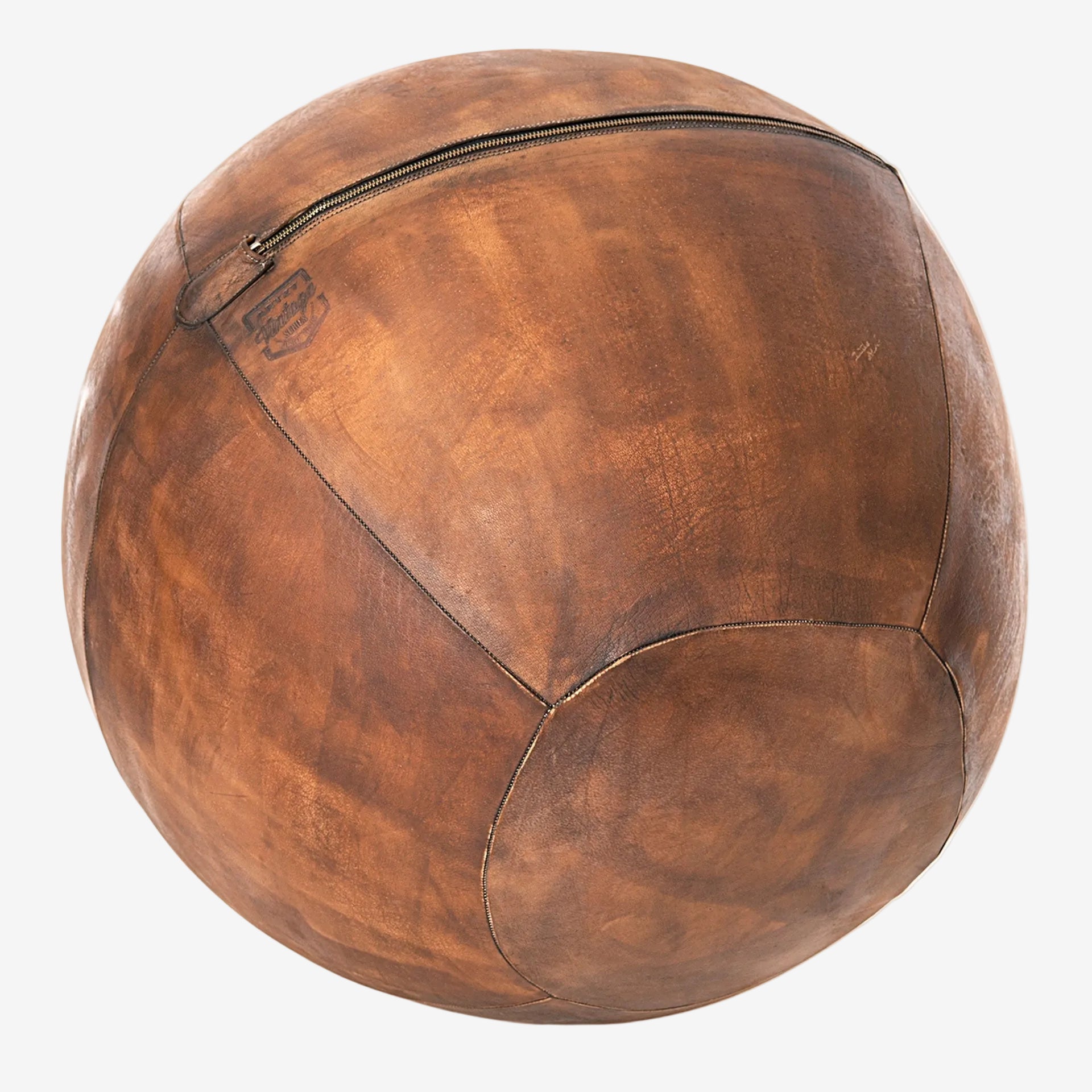 Artzt Vintage Sitzball Leder 65 cm Pezziball Rindsleder