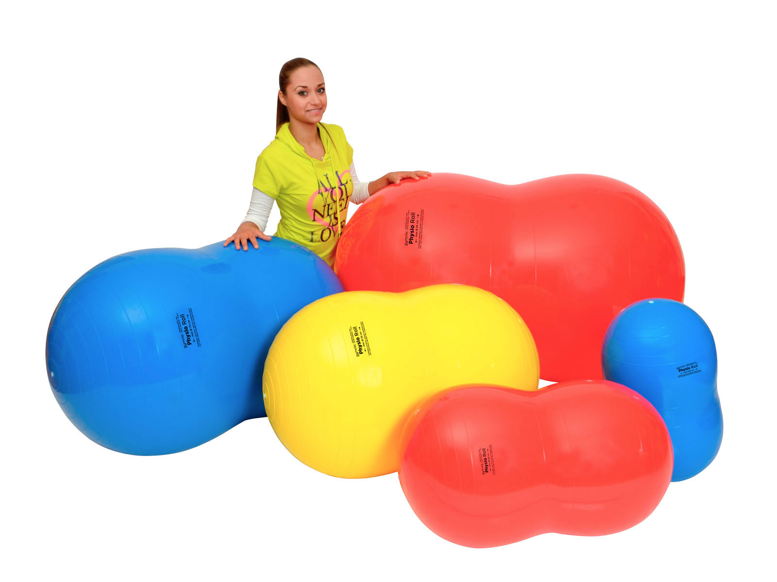 Pezzi Physiotherapy Physio Roll Erdnussball stabil