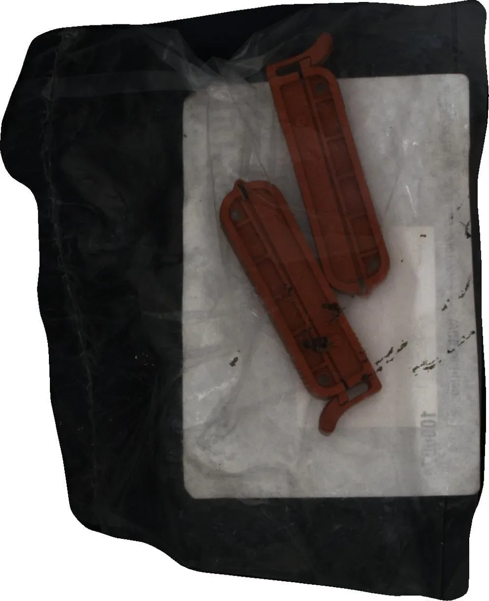 CanDo Tube Clips für Übungsband Paar grün-silber