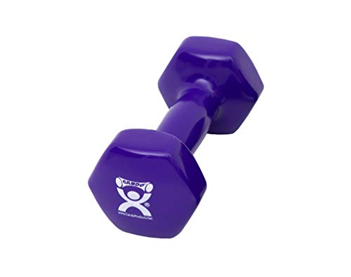 CanDo weight series Kurzhantel Vinyl 2,27 kg Blau Gusseisen