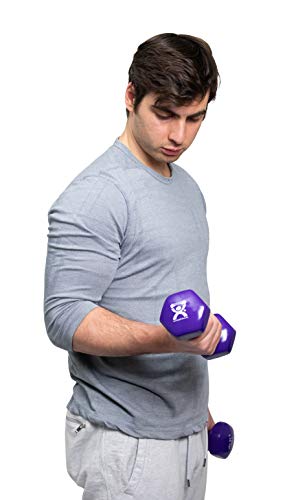 CanDo weight series Kurzhantel Vinyl 2,27 kg Blau Gusseisen