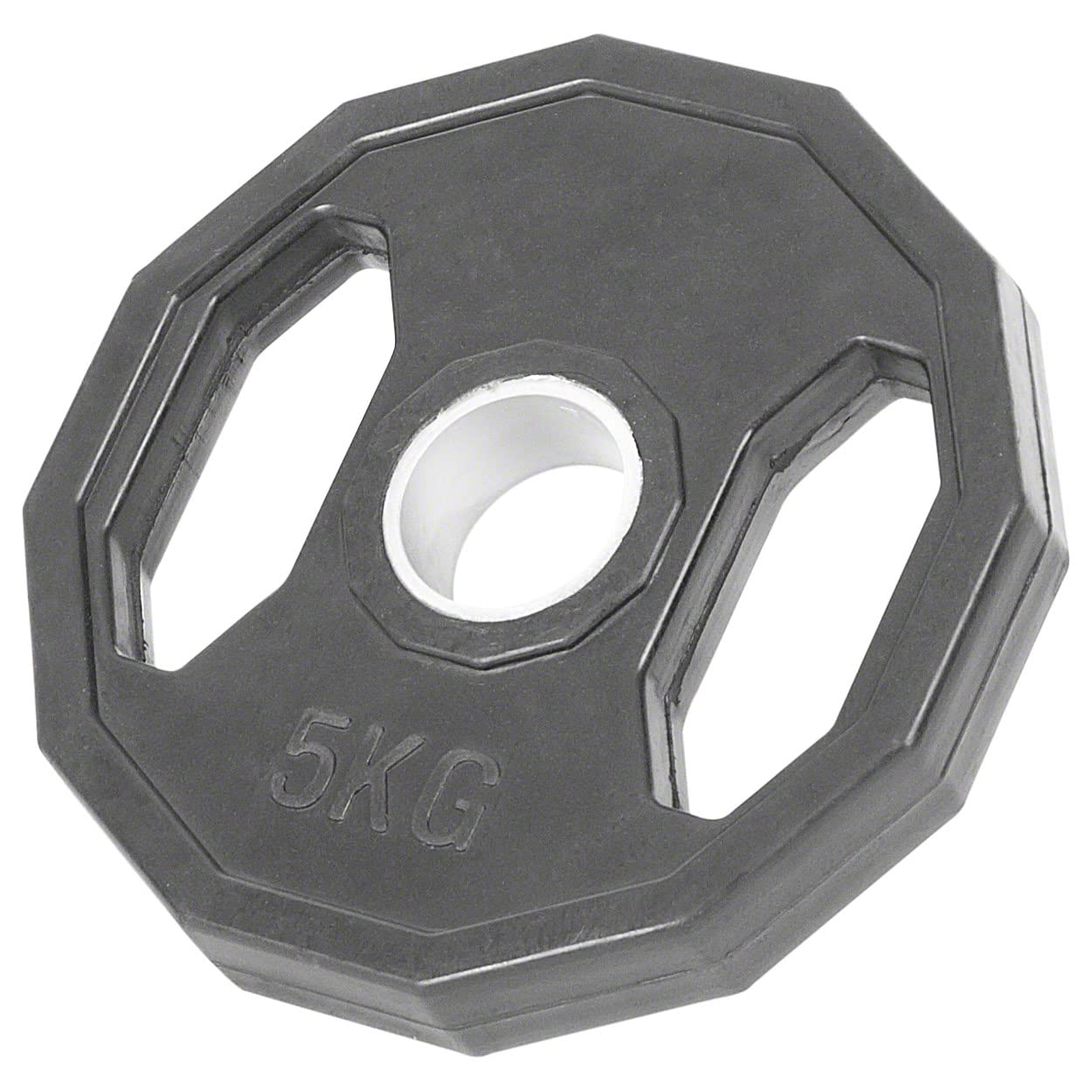 Sport-Tec Sport & Fitness Olympia Hantelscheibe 5 kg Gummi