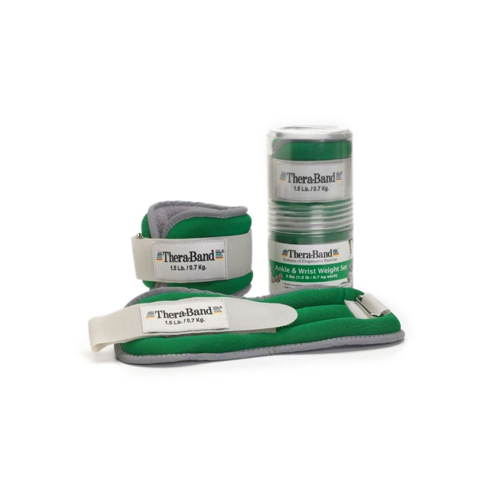 TheraBand Gewichtsmanschetten 2er Sand Klett Hand Fuß