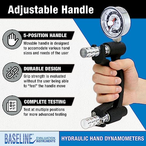 Baseline HD Hand-Dynamometer 90,7 kg hydraulisch