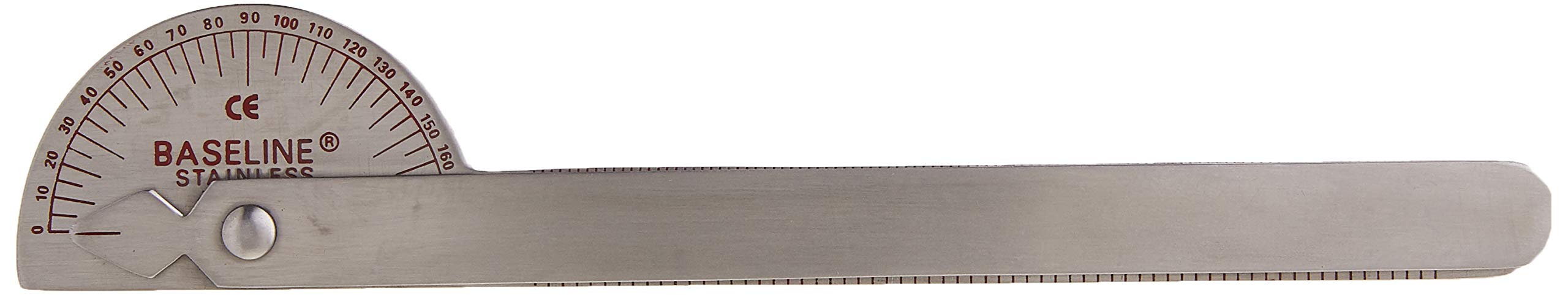 CanDo Baseline Robinson Goniometer 15 cm Edelstahl 180°