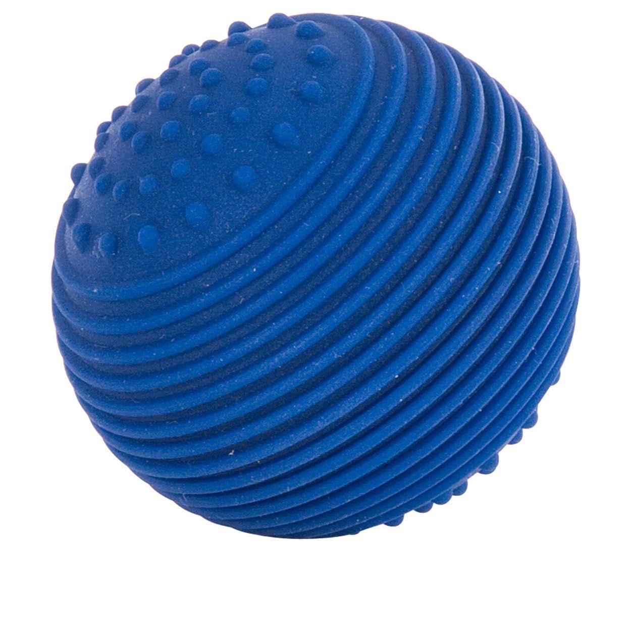 Sport-Tec Wellness Reflexball Noppen Massageball 5,5 cm Blau Motorik