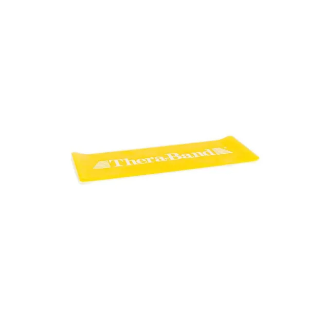 Artzt TheraBand Loop 20 cm Fitnessband Latex Gelb