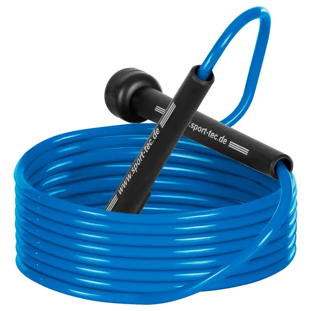 Sport-Tec Speed Rope Springseil 300 cm blau verstellbar