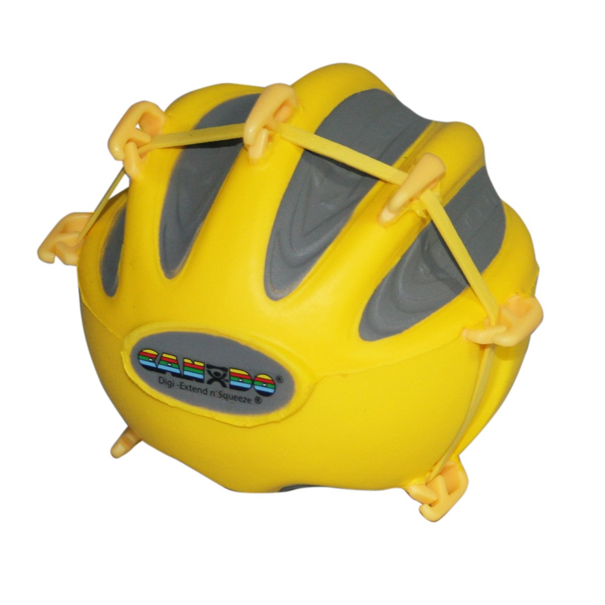 CanDo Digi-Extend'n Squeeze Handtrainer gelb extra leicht