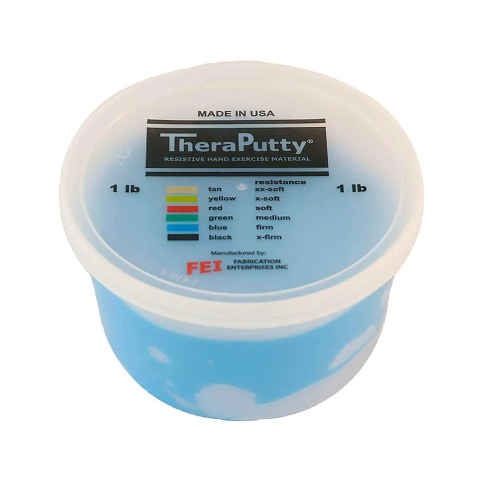 CanDo Theraputty Therapieknete 450 g blau schwer