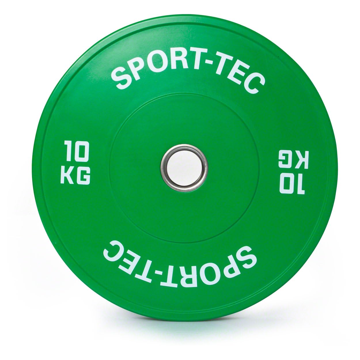 Sport-Tec Bumper Plate Hantelscheibe 10kg Grün 50mm