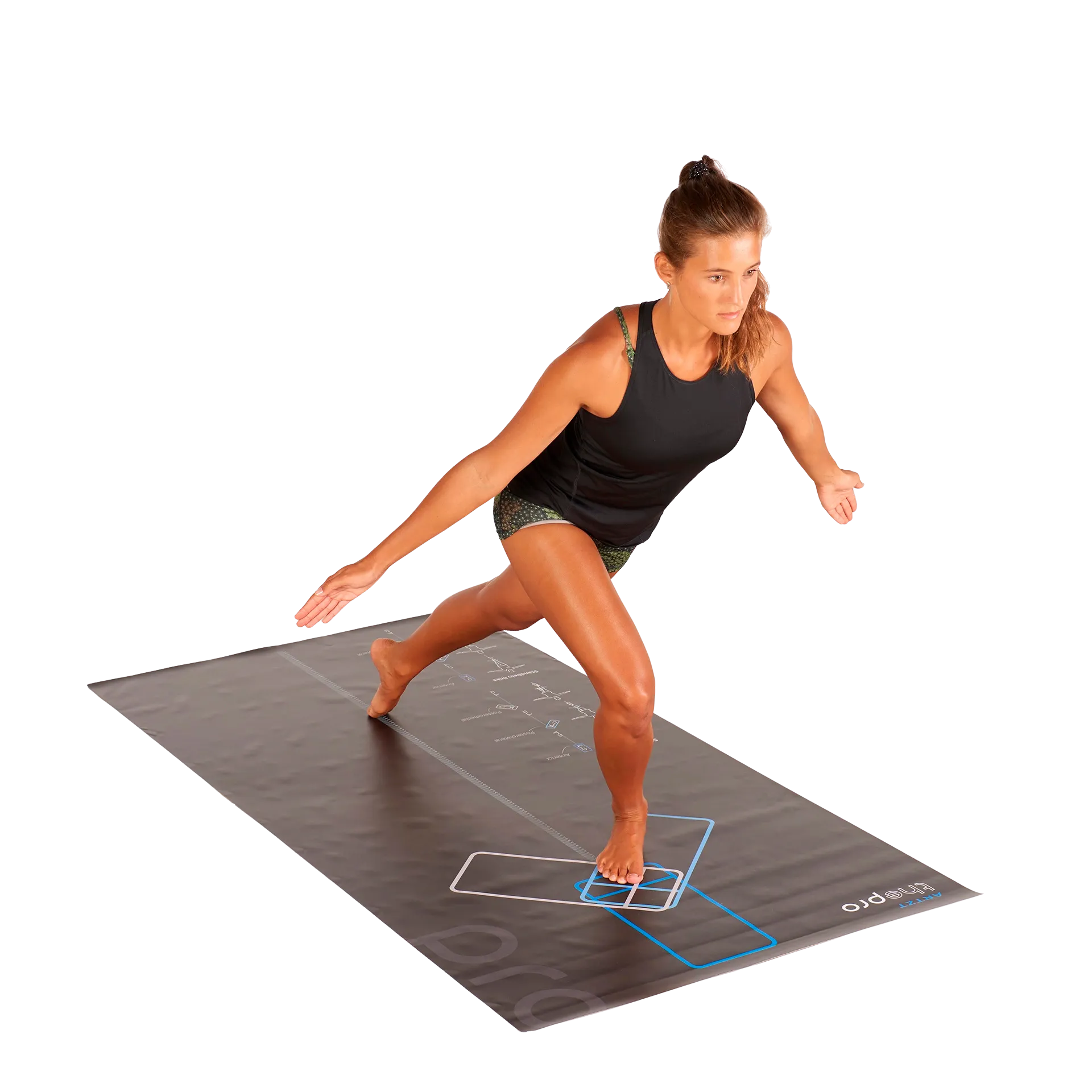 ARTZT thepro Easy Balance Test Balancematte mit Richtungsanzeige