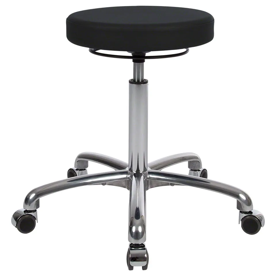 Sport-Tec Exklusiv Drehhocker Rollhocker Schwarz 140 kg