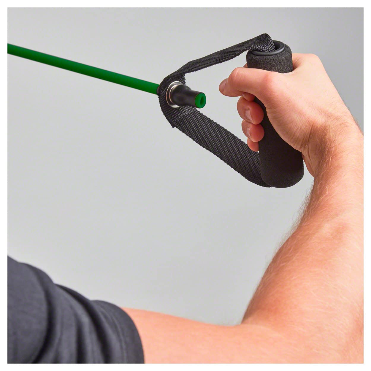 Sport-Tec Sport & Fitness Shoulder Tube Pulley Expander stark grün
