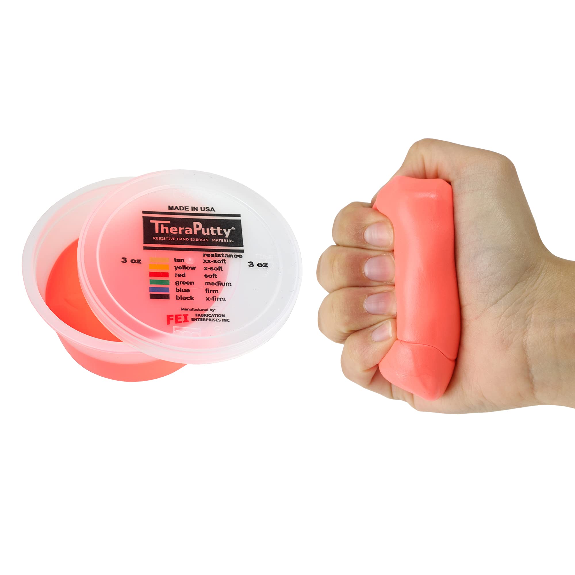 CanDo Theraputty Handknete 57 g grün medium